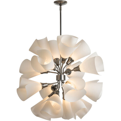 Mobius LED 31 inch Modern Brass Pendant Ceiling Light, Orb