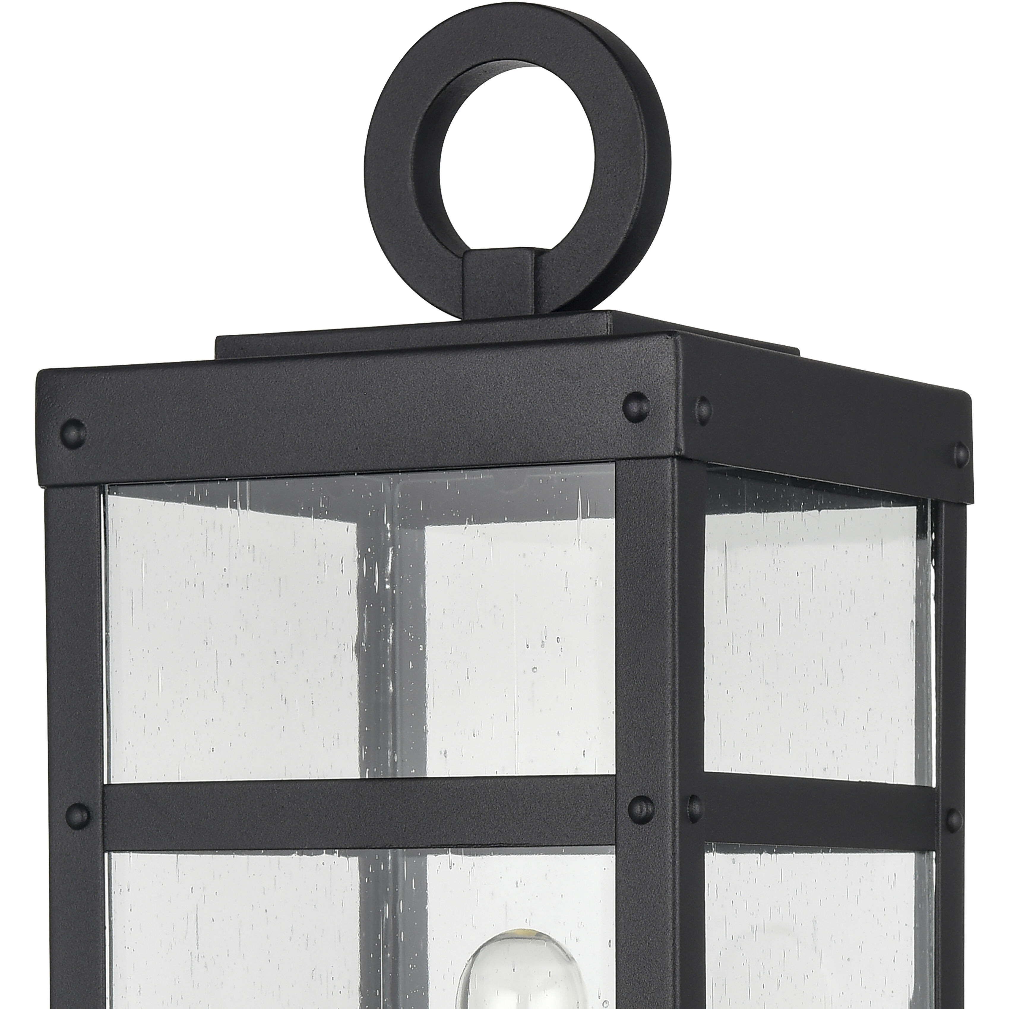 Dalton 1 Light 20 inch Textured Black Outdoor Post Light