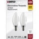 Lumos LED Candelabra 3 watt 120 2700K LED Filament, LED Filament