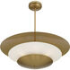 Solara 5 Light 31.5 inch Legacy Brass Pendant Ceiling Light