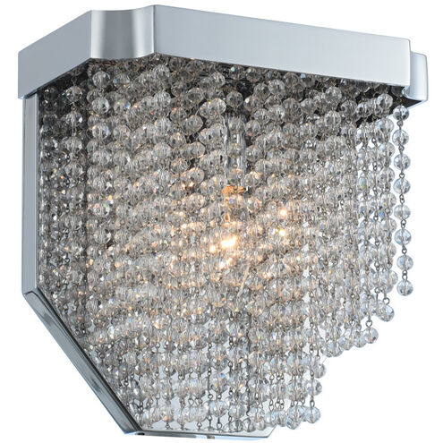 Tenda 1 Light 9 inch Chrome Wall Sconce Wall Light