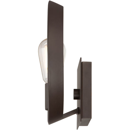 Theater Row 1 Light 10 inch Western Bronze ADA Wall Sconce Wall Light