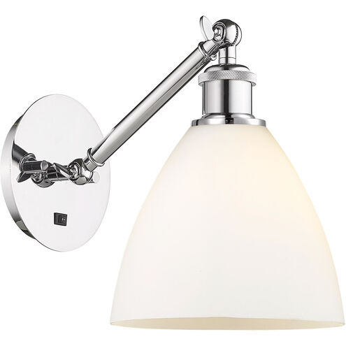 Ballston Dome 1 Light 8 inch Polished Chrome Sconce Wall Light