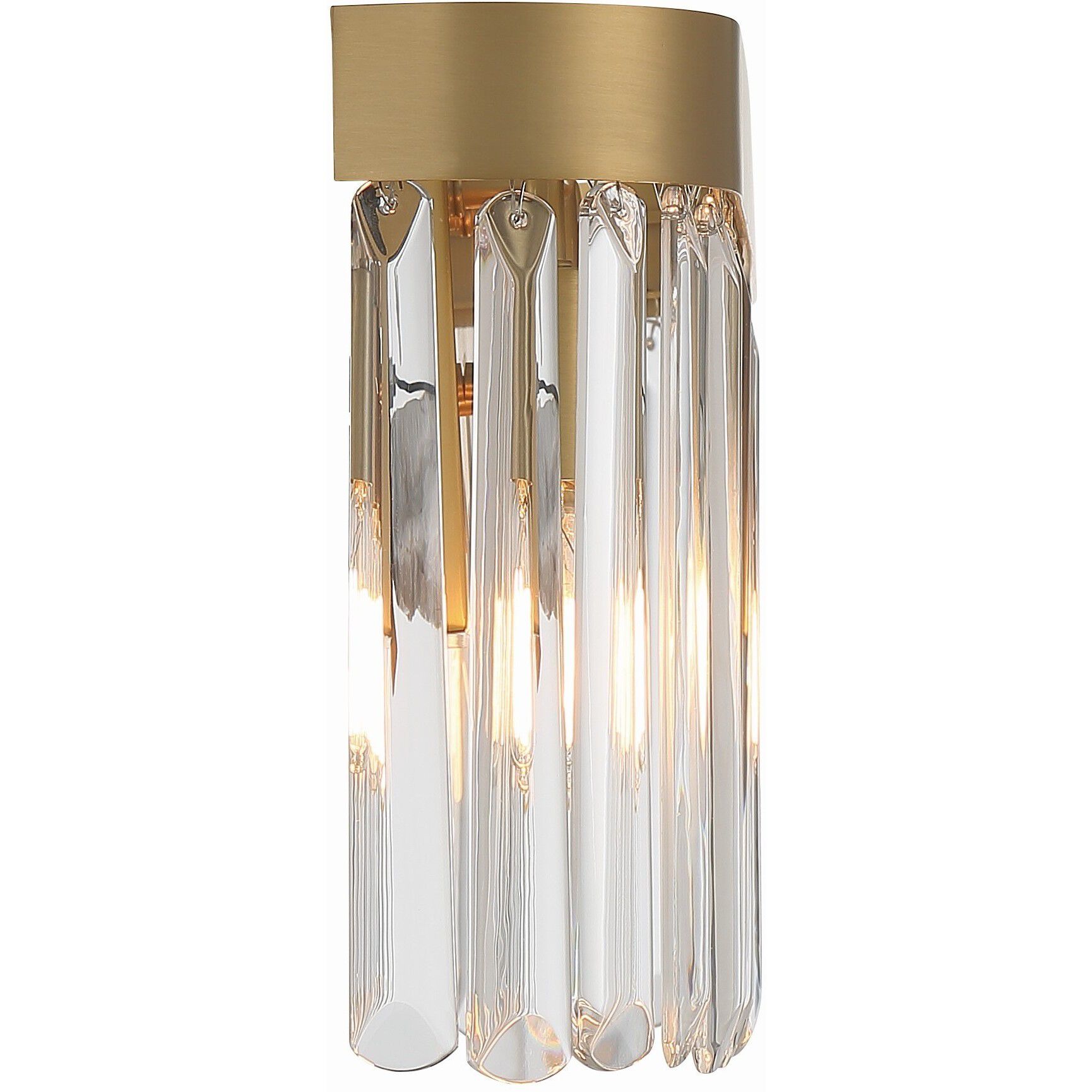 Emory Bath Vanity Light Wall Light in Modern Gold