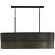 Sana 5 Light 43 inch Grey Iron Island Ceiling Light