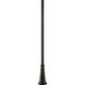 Outdoor Oil Rubbed Bronze Outdoor Posts + Hardware in 6