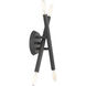 Soho 4 Light 6 inch Scandinavian Gray Sconce Wall Light