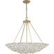 Coastlyn 6 Light 28 inch Legacy Brass Pendant Ceiling Light