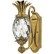 Plantation 1 Light 6 inch Burnished Brass Indoor Wall Sconce Wall Light