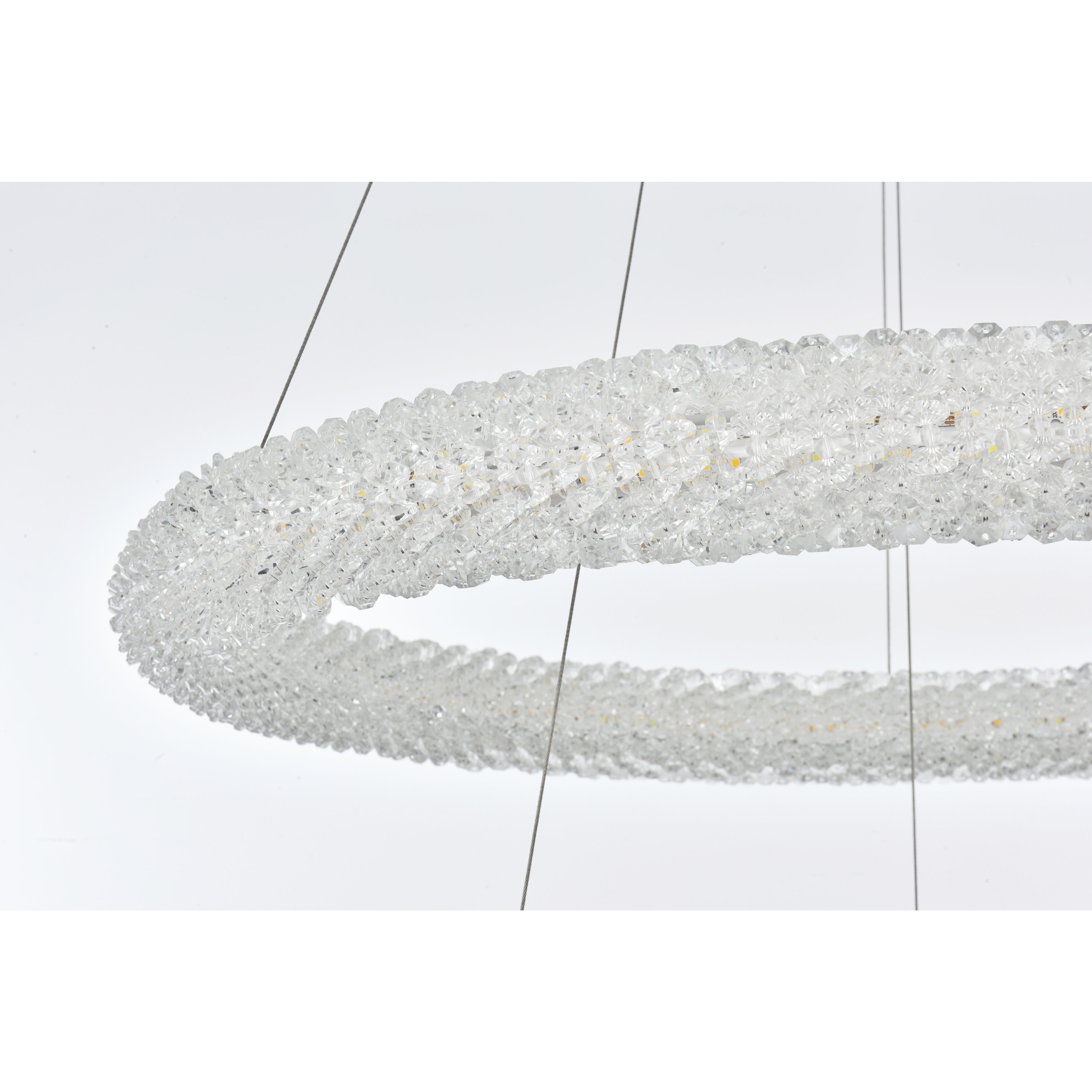 Bowen 2 Light 24 inch Chrome Chandelier Ceiling Light