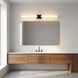 Kiel 2 Light 4.25 inch Midnight Black Bath Vanity Wall Light