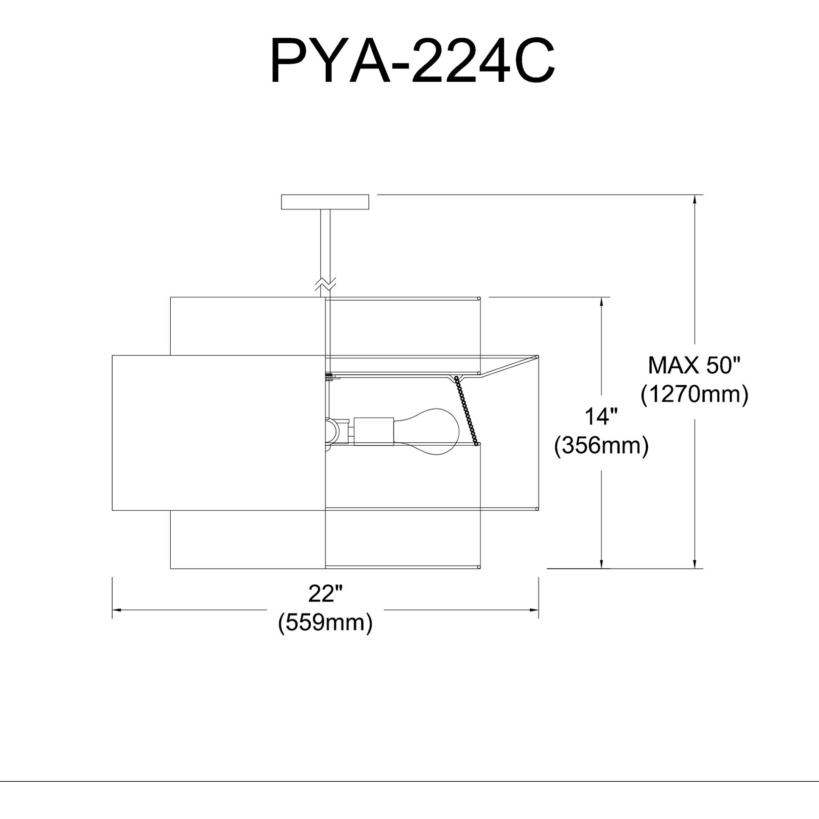Priya 4 Light 22 inch Polished Chrome with White Chandelier Ceiling Light