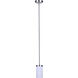 Britton 1 Light 4.75 inch Brushed Nickel Rod Pendant Ceiling Light