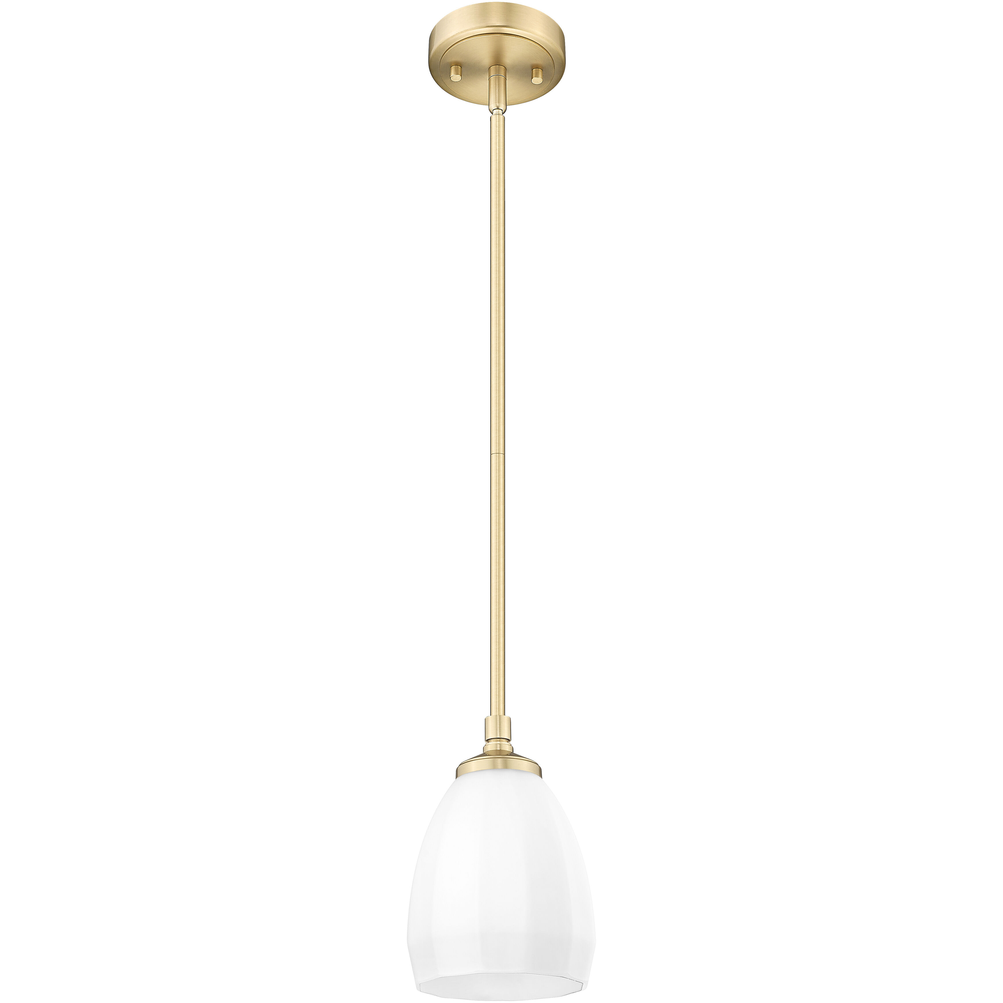 Oren 1 Light 5.5 inch Modern Gold Pendant Ceiling Light
