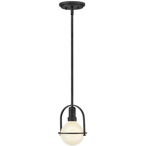 Somerset 1 Light 6.25 inch Black Convertible Semi-Flush Mount Ceiling Light