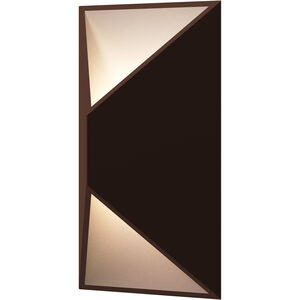 Prisma LED 11 inch Textured Bronze Indoor-Outdoor Sconce