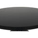 Corum 42 X 42 inch Hand Rubbed Black Dining Table, Round