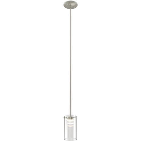 Lucerne AC LED LED 3.75 inch Satin Nickel Pendant Ceiling Light