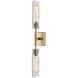 Potomac 2 Light 5 inch Aged Brass Sconce Wall Light