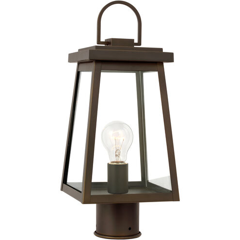 Founders 1 Light 17.25 inch Antique Bronze Outdoor Post Lantern