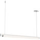 Keel LED 44 inch Satin White Pendant Ceiling Light