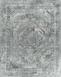 Vancouver 120 X 96 inch Light Slate Rug in 8 x 10, Rectangle