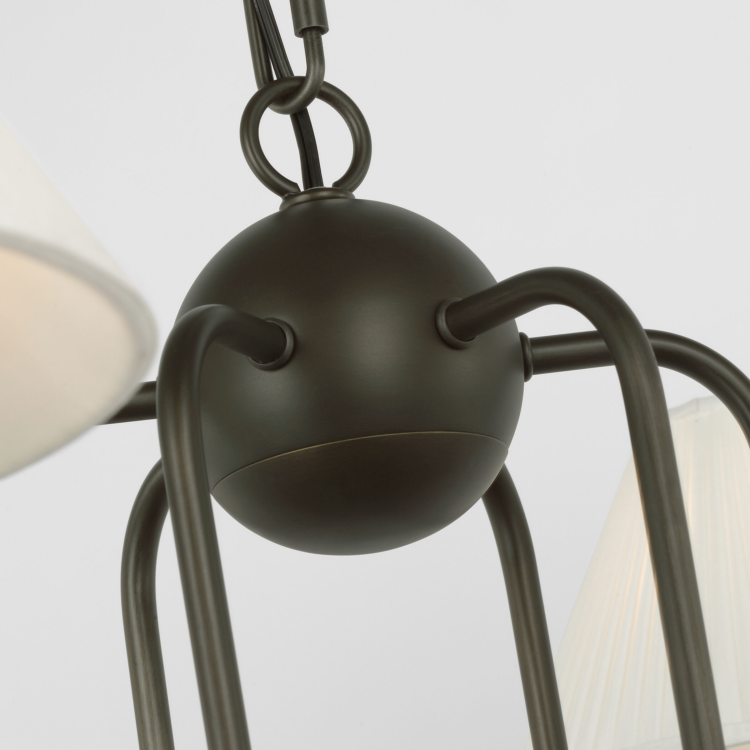 Amber Lewis Ingela LED 36 inch Modern Iron Chandelier Ceiling Light