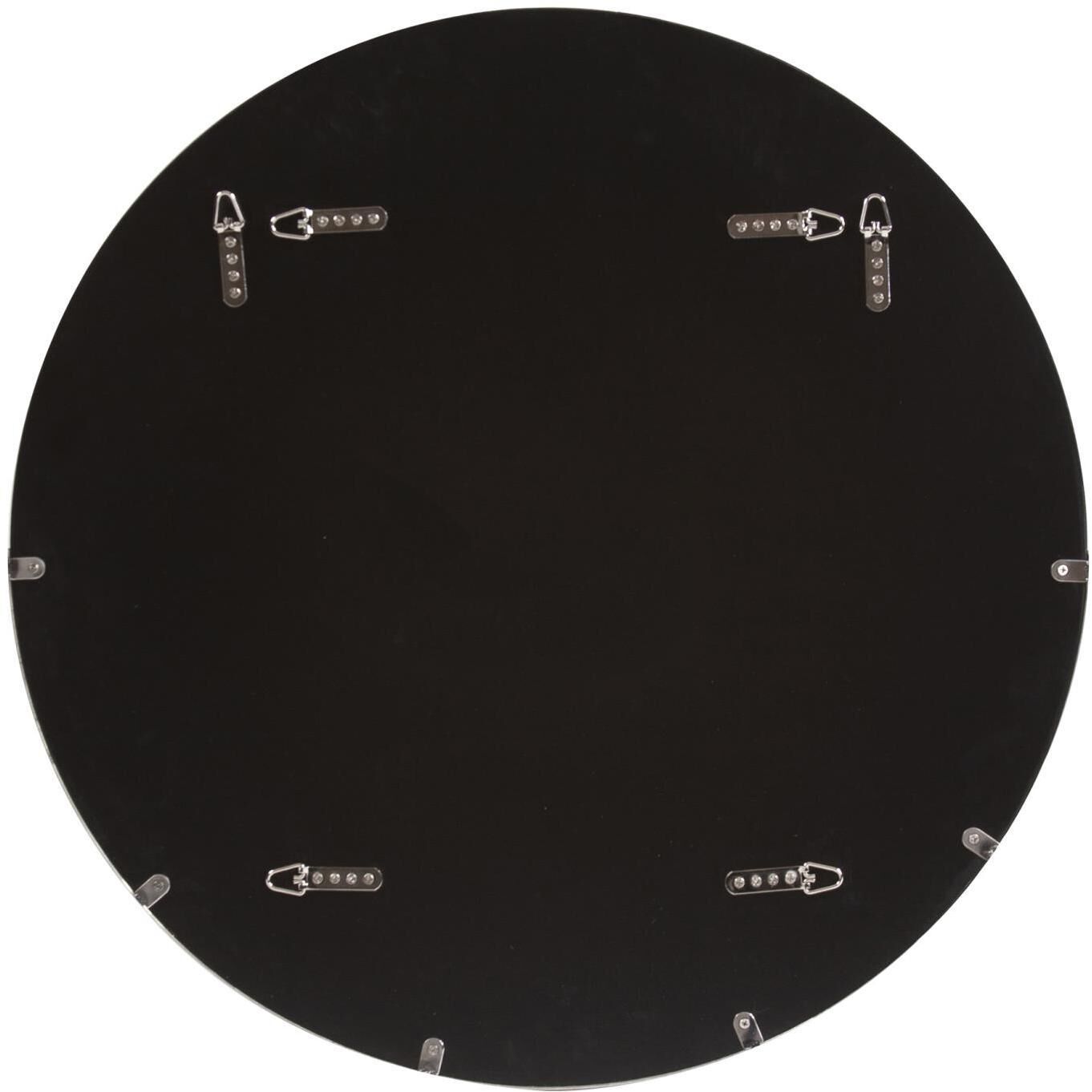 Dante 30 X 30 inch Polished Silver Wall Mirror