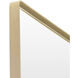 Kye 30 X 24 inch Gold Wall Mirror, Varaluz Casa