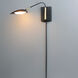 Scan LED Black/Satin Brass Wall Sconce Wall Light