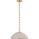Suzanne Kasler Emerson LED 15.75 inch Hand-Rubbed Antique Brass Pendant Ceiling Light