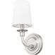 Katerina Wall Sconce Wall Light in Brushed Nickel