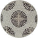 Cosmopolitan 96 inch Black and Brown Area Rug, Polyester