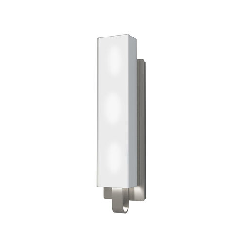Larissa 3 Light 4.75 inch Satin Nickel Vanity Light Wall Light