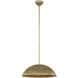 Kelly Wearstler Utopia LED 18 inch Gild Sculpted Pendant Ceiling Light