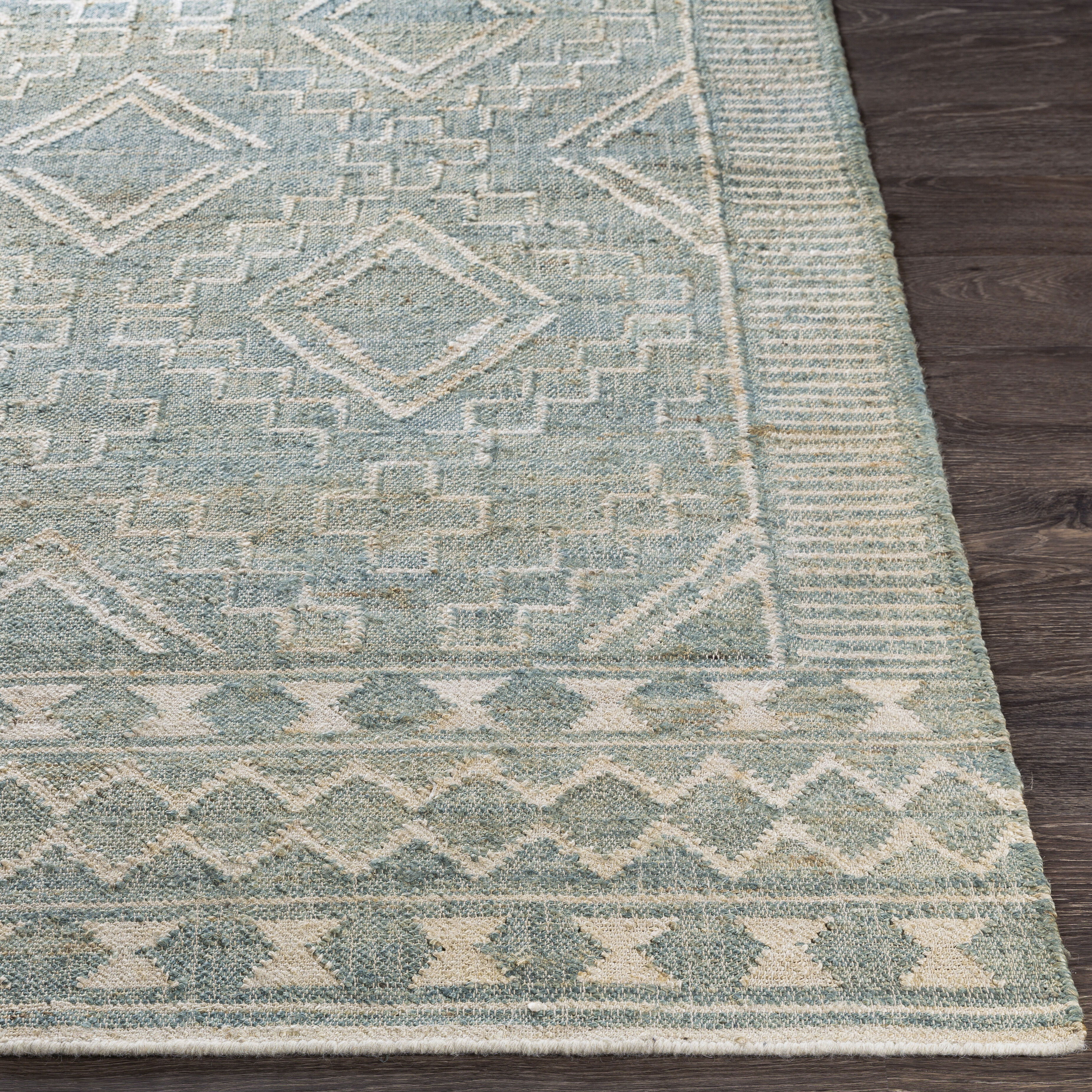 Cadence 36 X 24 inch Dusty Sage Rug in 2 x 3, Rectangle