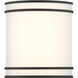 Vantage Wall Sconce Wall Light in Coal