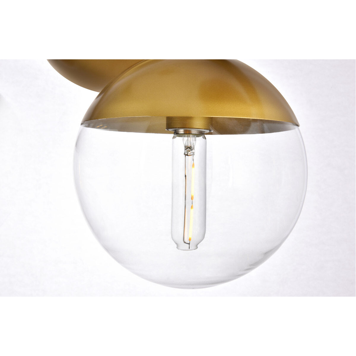 Eclipse 7 Light 43 inch Brass Pendant Ceiling Light
