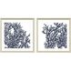 Waterside Collection Blue Framed Art