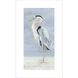 Coastal Calm Blue and White Framed Art