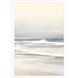 Waterside Collection Lacquered White Wood Shadow Box Style Framed Art