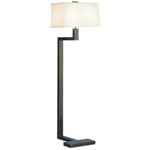 Doughnut 53.25 inch 100.00 watt Deep Patina Bronze Floor Lamp Portable Light in Snowflake