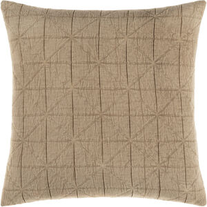 Winona 20 inch Beige Pillow Kit in 20 x 20, Square
