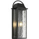 Dew 2 Light 8 inch Matte Black Wall Sconce Wall Light