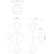 Cadence 2 Light 4.5 inch Antique White Bath Vanity Light Wall Light