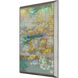 Waterside Collection Turquoise Framed Art