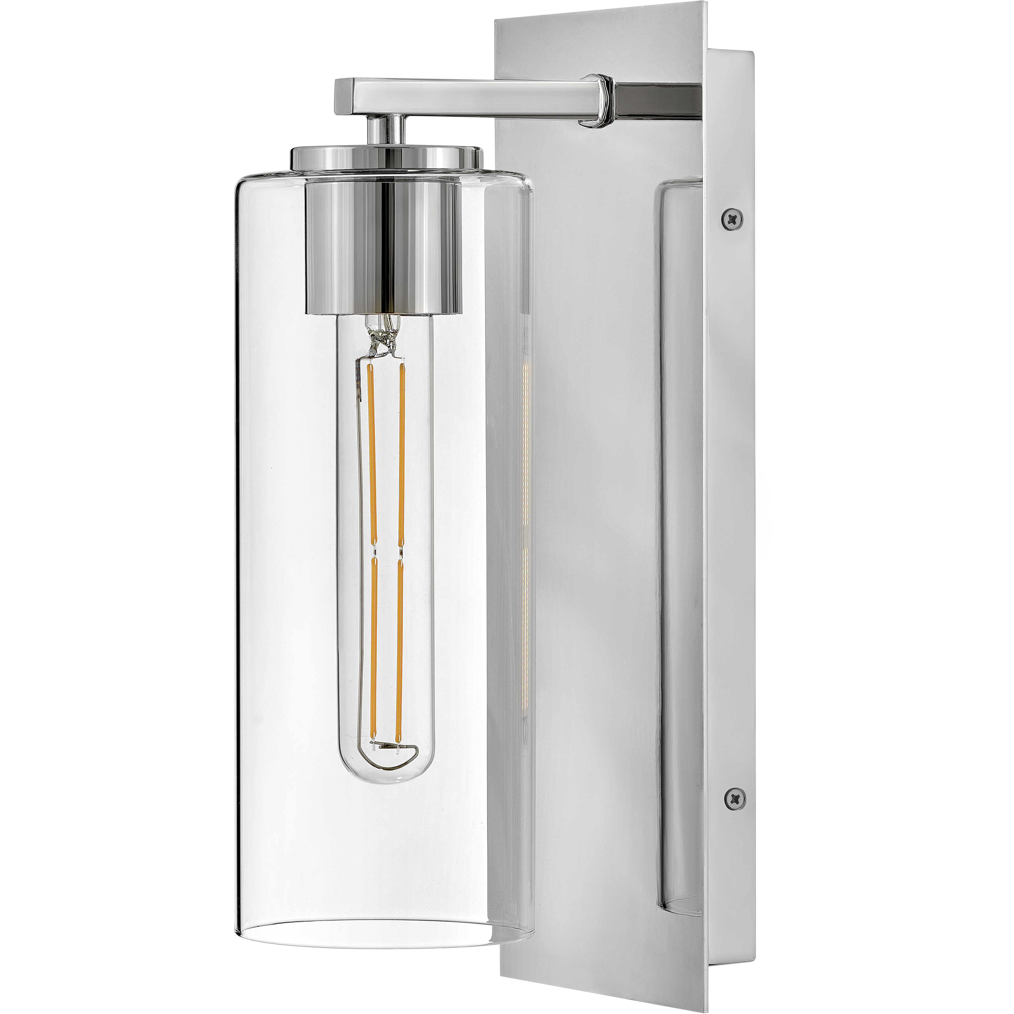 Lane LED 5 inch Polished Nickel Sconce Wall Light