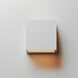 Blok LED 4.75 inch White Outdoor Wall Mount