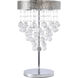Canada 24 inch 50.00 watt Chrome Table Lamp Portable Light