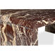 Rosa 40 X 30 inch Red Coffee Table